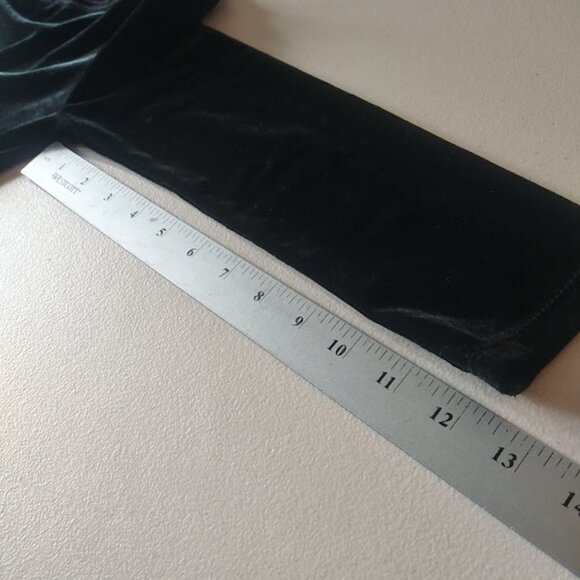 Jessica Ann girl's size 6X black and purple dress - Picture 10 of 16